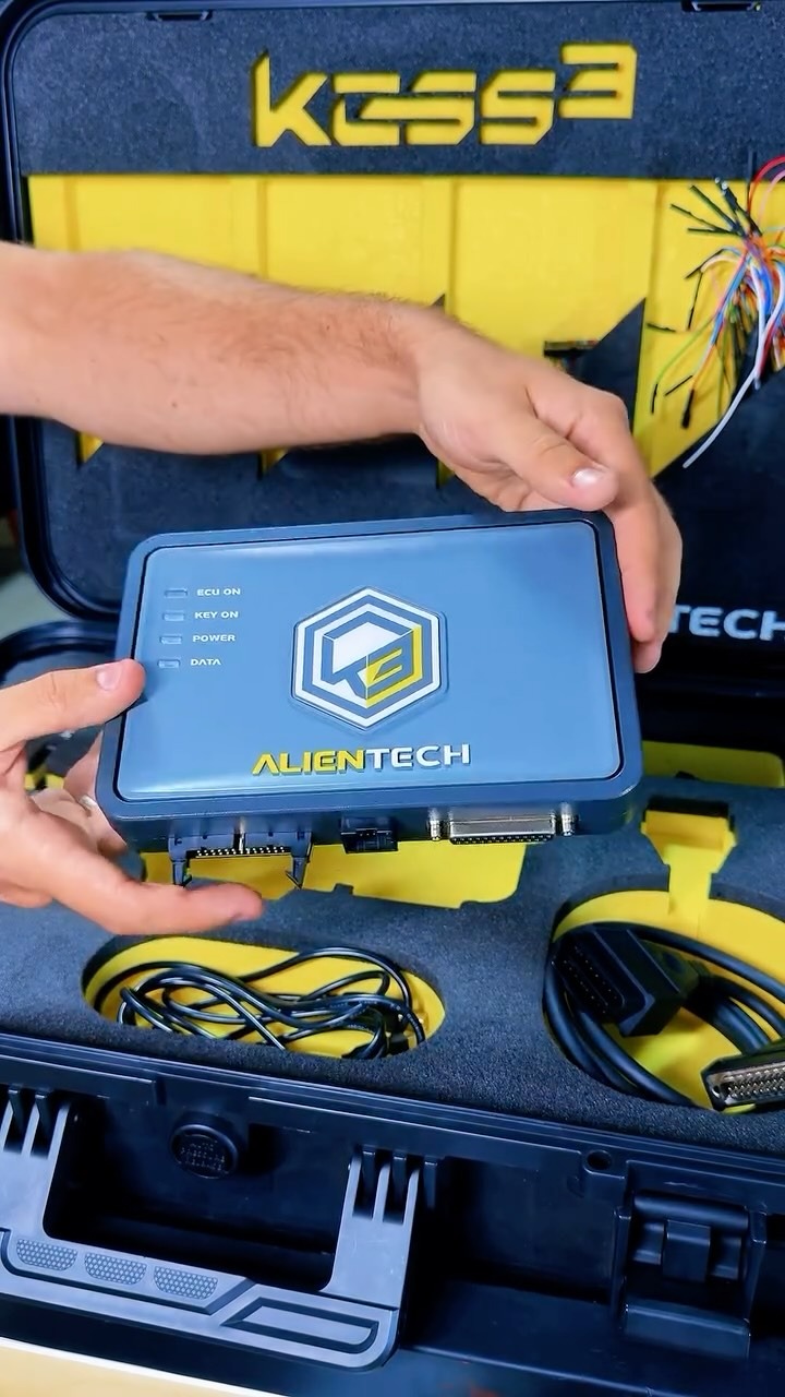 Alientech KESS3 — reprogramação ECU
